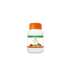 Rajah Ayurveda Thriphala Tablets 60 Nos | Natural Anti-Oxidant & Immunity Booster | 100% Ayurvedic Formula - Kerala