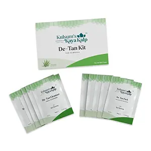 Kulsum's Kaya Kalp Herbals De -Tan Kit All Skin Types75g