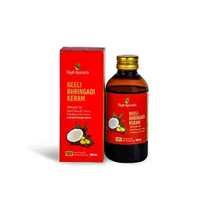 Rajah Ayurveda Neelibhringadi Keram 200 ml 100% Ayurvedic and Natural | No added Fragrance or Color | Chemical & Paraben Free | No Mineral Oil or Petroleum by-products used.