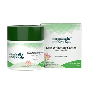 Kulsum's Kaya Kalp Herbals Skin Whitening Cream For Brightening & Glow40 g