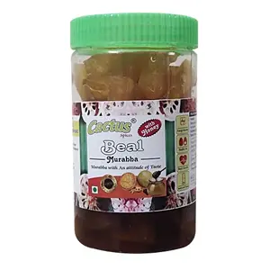CACTUS SPICES Homemade Bael Murabba with Row Forest Honey 800 G