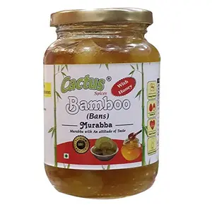CACTUS SPICES Homemade Bamboo Murabba with Honey (350 g)