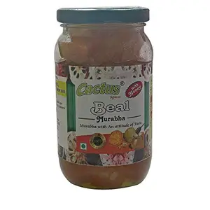 Cactus Spices Homemade Bael Murabba with Row Forest Honey 450 G