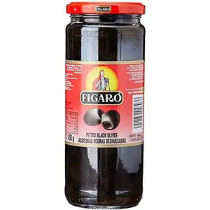 FIGARO Pitted Black Olives 420 g