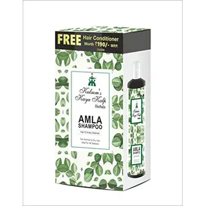 Kulsum's Kaya Kalp Herbals Amla Shampoo For Normal to Dry Hair 500ml(With Free Hair Conditioner 80ml)