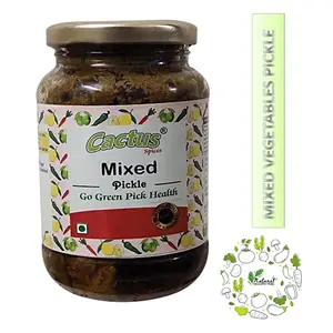 Cactus Spices Homemade Mixed Pickle 400G