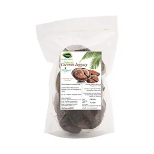 Thanjai Natural's 500g Coconut Jaggery Pure Organic Traditional Method Made 100% Natural