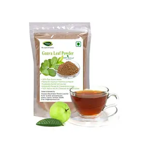 Thanjai Natural Guava Brown Leaf Powder 250g (Sun Dried Leaf) 100% Natural Traditional Method Made