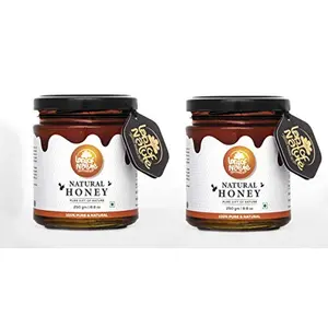 LAP OF NATURE Natural Honey | Unprocessed | 100% Pure& Natural | Additives Free | 500g
