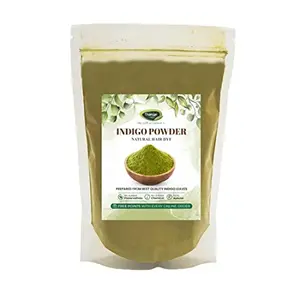 Thanjai Natural Indigo Powder (Indigofera Tinctoria) 100gm for Natural Hair Color Hair Care & Hair Growth - 100% Pure and Natural Homemade Product