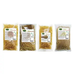 Thanjai Natural 4 Varieties Vermicelli/Semiya 800 g (Corn Millet Foxtail Millet Little Millet Wheat Millet)