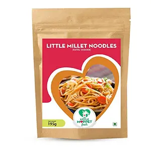 LITTLE MOPPET FOODS Little Millet Noodles-195g