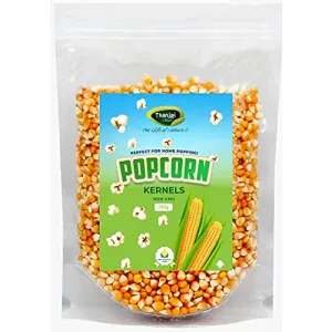 Thanjai Natural 250g Popcorn Kernels Seeds (Pouch) & 100% Popping Corn (Gourmet Popcorn Kernels)