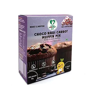 Little Moppet Foods Choco Ragi Carrot Muffin Mix - 240g