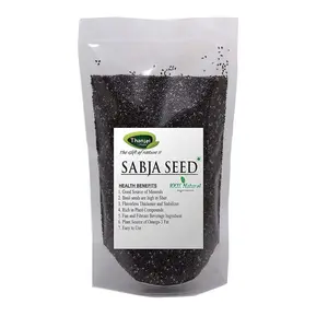 Thanjai Natural Sabja Seeds | Basil Seeds | Falooda Seeds for Weight Loss - 100gm (Reduces Body Heat)