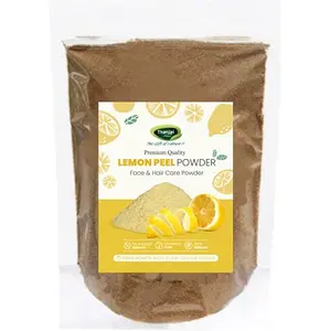 Thanjai Natural 900g Lemon Peel Powder (Citrus Limonum) | Goodness of Vitamin C | Face Cleanser | Skin Whitening | Face Mask | Skin Care | Hair Pack | Naturally Dried Homemade Product - 900gm