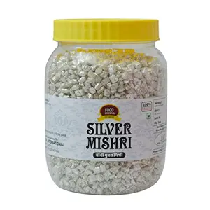 Food Essential Silver Coated Cutting Mishri 250 gm.