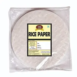 Food Essential Rice Paper Sheet - 400 gm. 22cm (Spring Roll Wrapper) Pack of 1