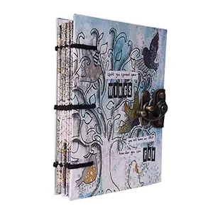Craft Play Handmade Diary A5(7x5 inch) Diary Unruled 144 Pages (CP-KR-M022)