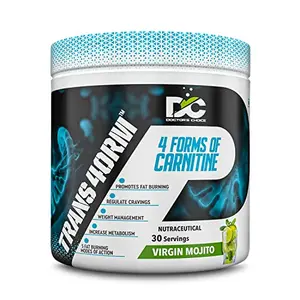 DC Doctor's Choice TRANSFORM | 4 Forms of CARNITINE 1000mg Blend | CLA 500mg | GARCINIA CAMBOGIA 500mg | L Carnitine | Regulate Cravings Increase Metabolism Boost Energy & Endurance & Muscle Recovery USA FDA REGD (Virgin Mojito 30 Serving)