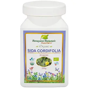 Organic Bala (Sida Cordifolia) Powder 200 gms - 100% Organic certified