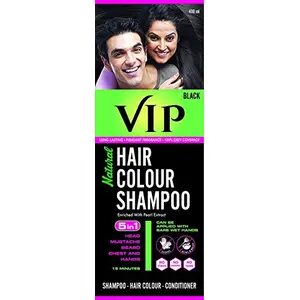 VIP Hair Color Shampoo Black 400ml