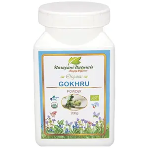 Narayani Naturals Certified Organic Gokhru Powder (200 gms)