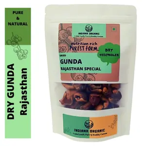 Indiana Organic - Dry gundha 200 g | premium gondha for panchkutta & sabji.