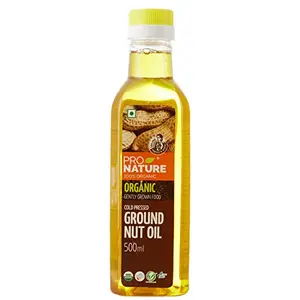 Pro Nature 100% Organic Groundnut Oil 500ml