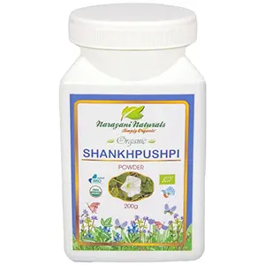 Organic Shankhpusphi powder 200 gms - 100% Certified organic
