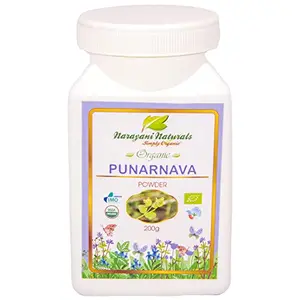 Narayani Naturals 100% Organic Certified Punarnava Powder 200 Gms