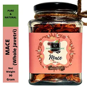 Indiana Organic Javitri Whole Mace Myristica fragrans 90 Gm