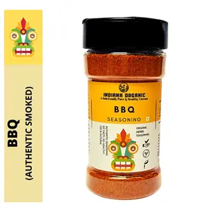 Indiana Organic BBQ - Authentic Smoked Seasoning - 100 g