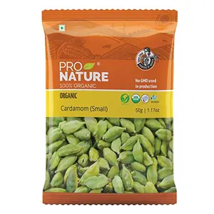 Pro Nature 100% Organic Cardamom (Small) 50g