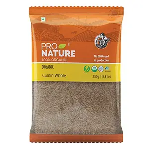Pro Nature 100% Organic Cumin Whole 250g
