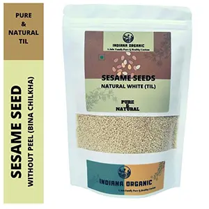 Indiana Organic Sesame Seed | Natural White Til - Pure & Natural (200)