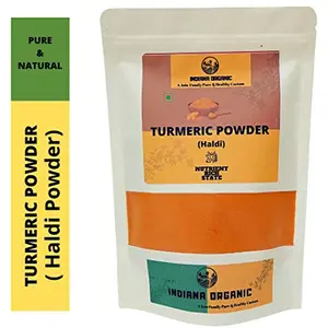 Indiana Organic Turmeric Powder Haldi Powder - 400 Gram Freshly Grind Pack on Order
