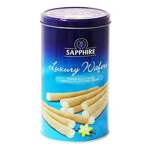 Sapphire Luxury Wafer Rolls Vanilla 300 g