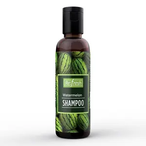 Refresh Watermelon Shampoo 50 ml Paraben Free Watermelon Fruit Shampoo For Healthy Scalp Suitable For All Hair Types