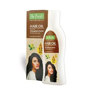 Refresh Ayurvedic Hair Oil 100 ml/Helps to Reduce Hair Loss