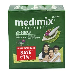 Medimix Ayurvedic Classic 18 Herbs Soap 3x125g