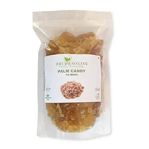 Shudh Online Tal Mishri Palm Candy Palm Sugar Crystals (200 Grams) Panang Kalakandu Panakarkandu (Diabetes-Free)