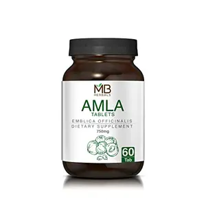 MB Herbals Amla Tablets 60 Tablets | 1 Bottle