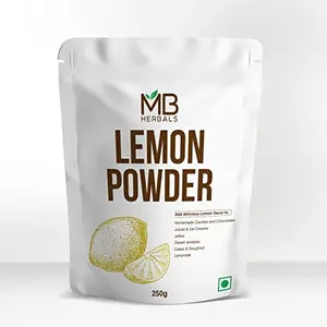 MB Herbals Lemon Powder 250g | No added Sugar and Preservatives