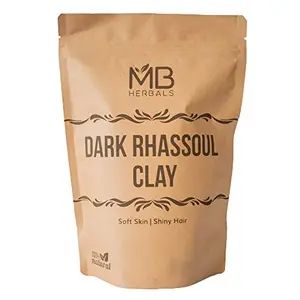 MB Herbals Dark Rhassoul Clay | Skin Care | Hair Care | 454g