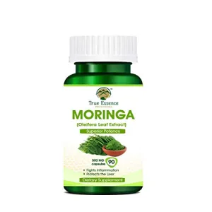 Heera Ayurvedic Research Foundation Moringa (Oliferia Leaf Extract 5:01)90 PCS. Veg Capsule(500 mg)