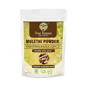 Heera Ayurvedic Research Foundation mulethi powder Licorice for Acidity and Ulcer 200 Gms Pack of 1