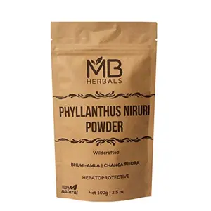 MB Herbals Phyllanthus Niruri Powder | Bhumi Amla | Chanca Piedra | 100 g