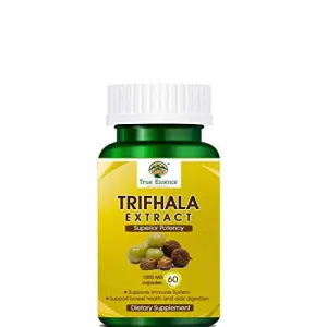 Heera Ayurvedic Research Foundation True Essence Provisions Triphala Extract 60 Veg Capsule (1000 mg)