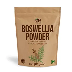 MB Herbals Boswellia Powder 227g | Boswellia serrata | Shallaki Powder